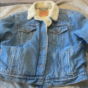 Levi’s blue Jean jacket.